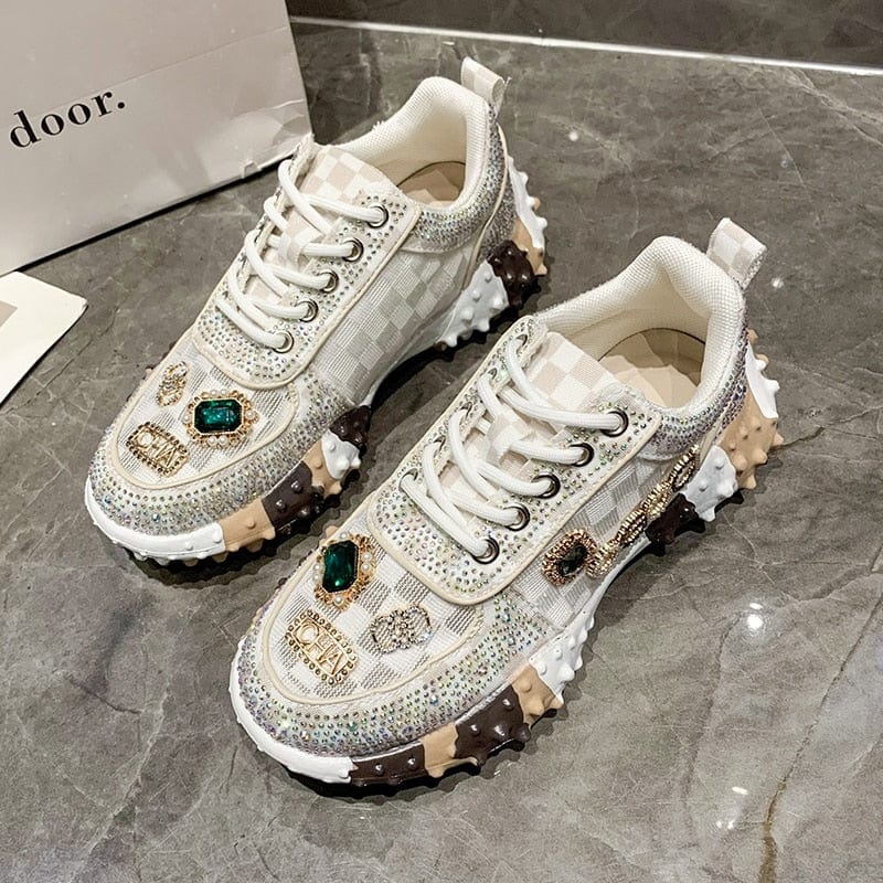 EB | Funkelnde Diamanten Schuhe