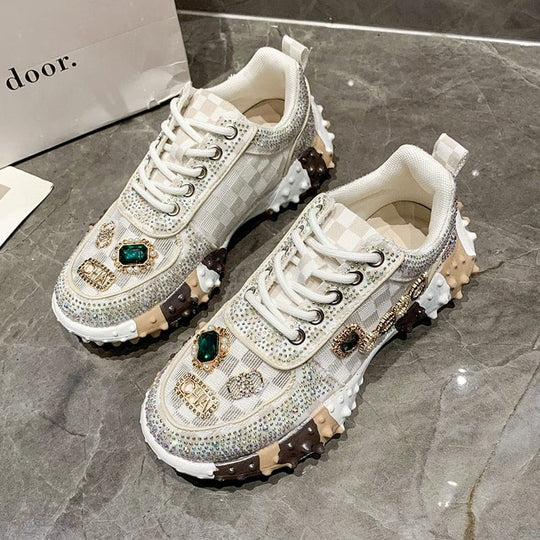 EB | Funkelnde Diamanten Schuhe