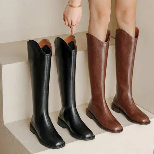 EB | Knöchelhohe Stiefel Aus Kunstleder