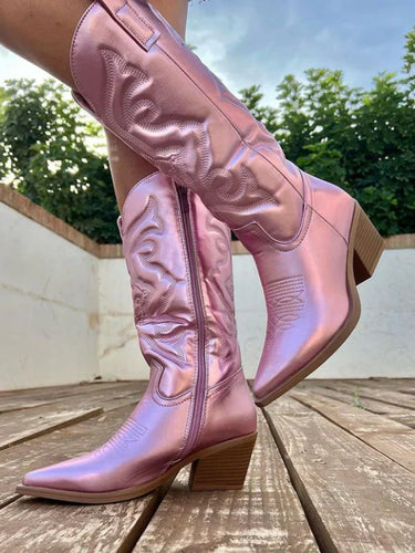Stiefel Im Klassischen CowboyStil EB