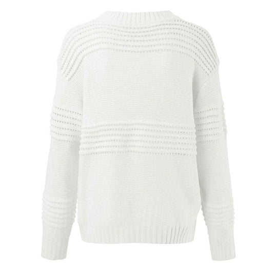 EB | Hohlstrickpullover Mit Luftigem Muster