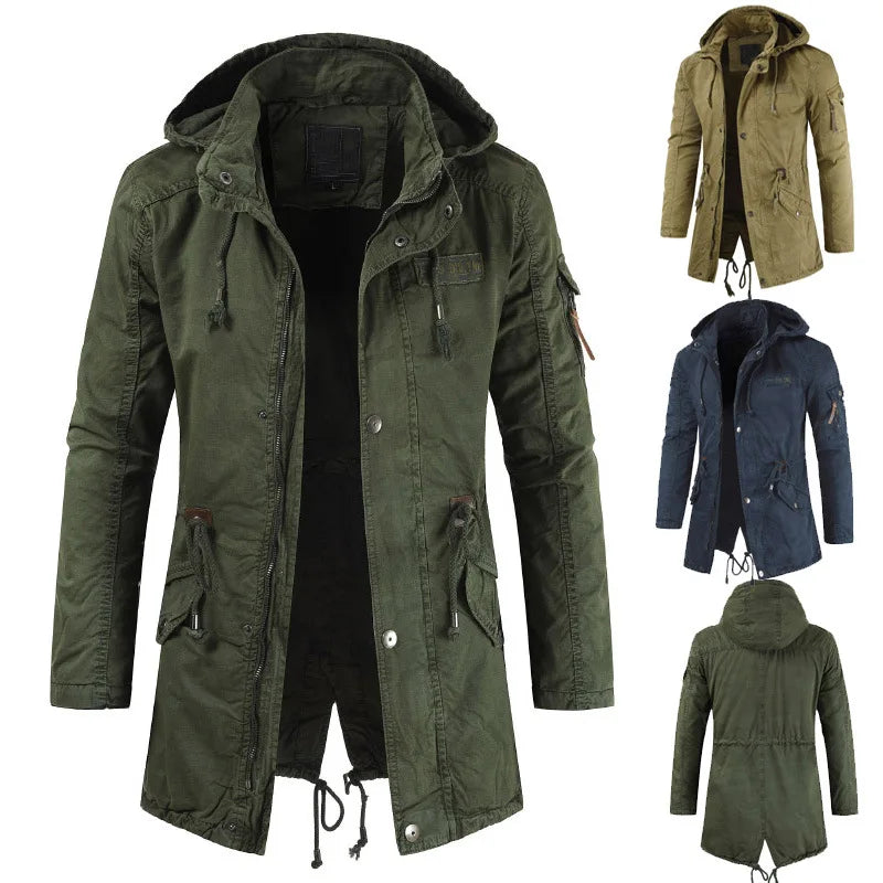 EB | Herren-Winterjacke, mit Kapuze & isolierend