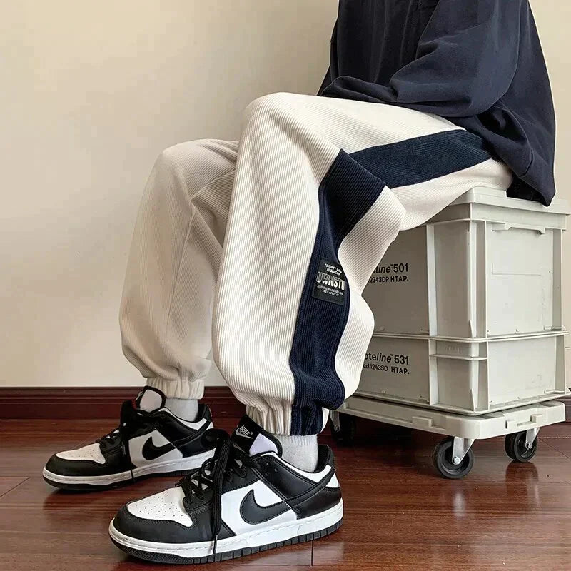 EB Streetwear-Herren-Jogginghose im Patch-Design