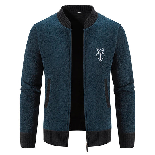 EB | Lässige Strickjacke für Herren aus hochwertigem Garn