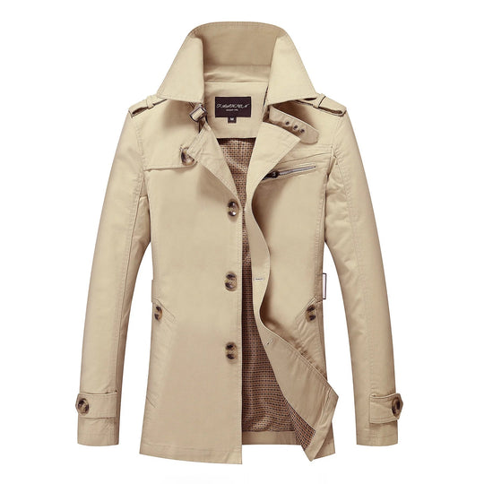 EB - Stylischer langer Herbst-Trenchcoat für Herren