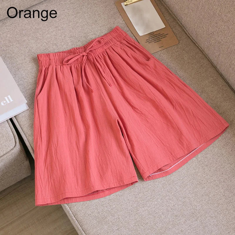EB | Baumwoll-Knie-Lange Shorts