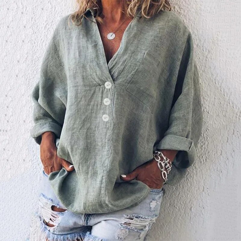 EB | Sommerbluse Aus Leinen