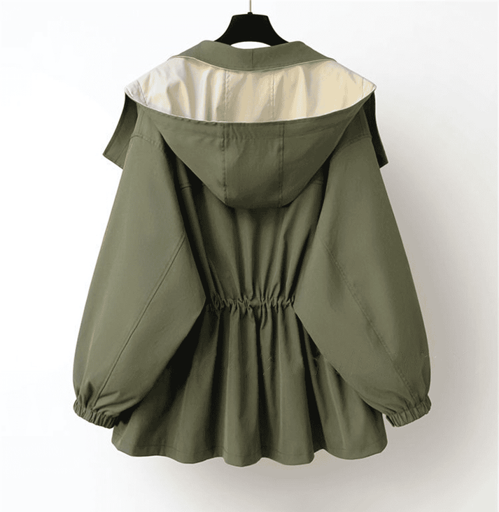 EB | Oversized Damenjacke Mit Kapuze