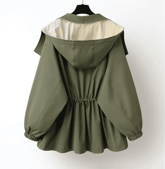 EB | Oversized Damenjacke Mit Kapuze