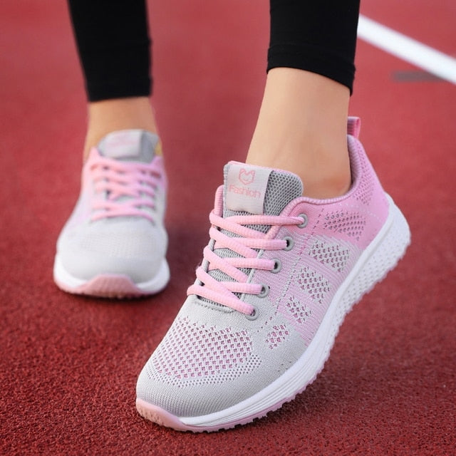 Damen Atmungsaktive Mesh Sneakers EB