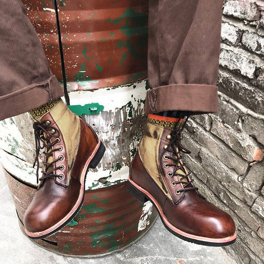 Stiefel aus echtem