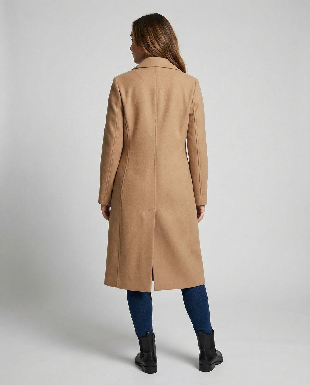 Elegante Lange Winterjacke Damen | EB