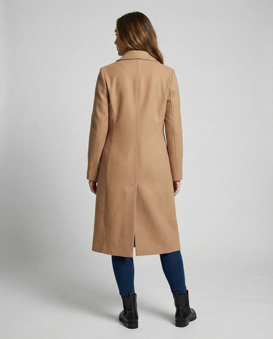 Elegante Lange Winterjacke Damen | EB