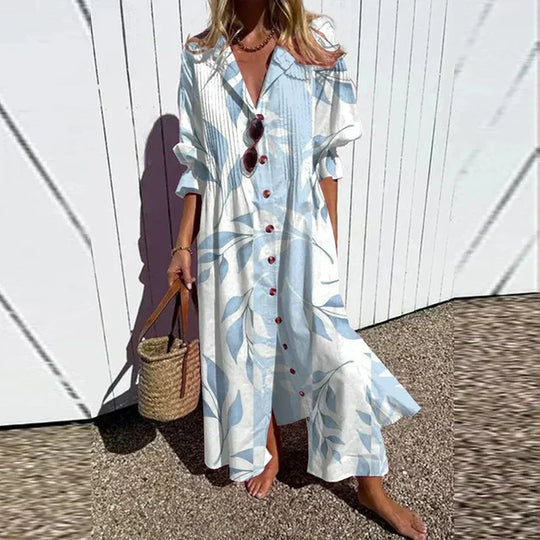EB | Luxuriöses Frühlings-Bohemian-Kleid