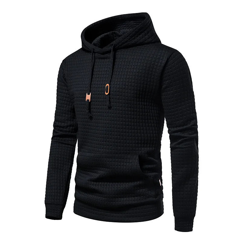 EB | Herren Kapuzenpullover - Sommer Hoodie für Herren mit Struktur & Stil