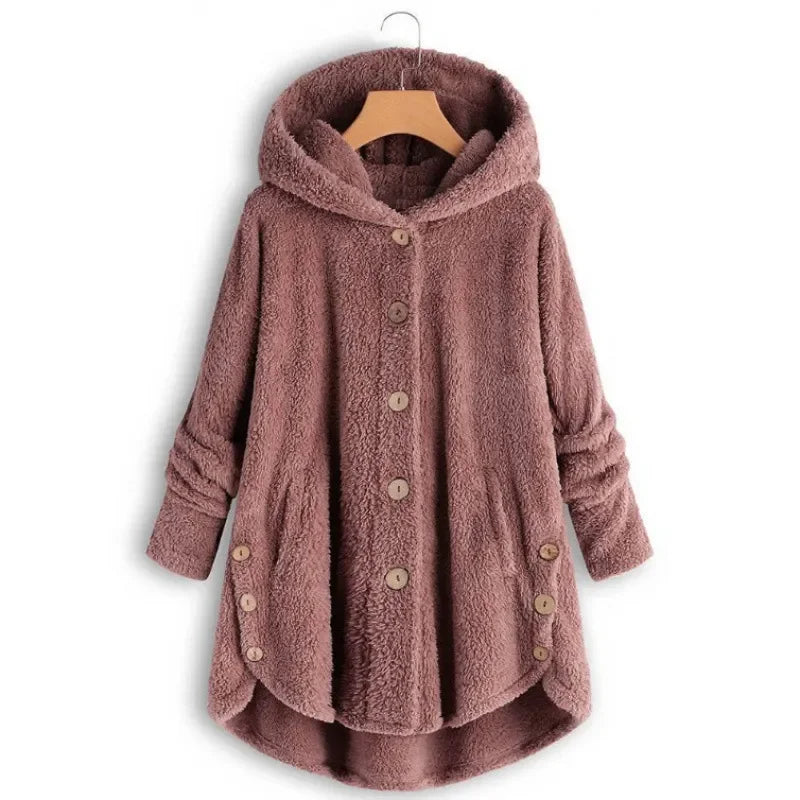 EB | Fleecejacke für Damen - mit Kapuze