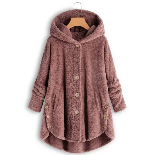 EB | Fleece-Jacke für Damen mit Kapuze