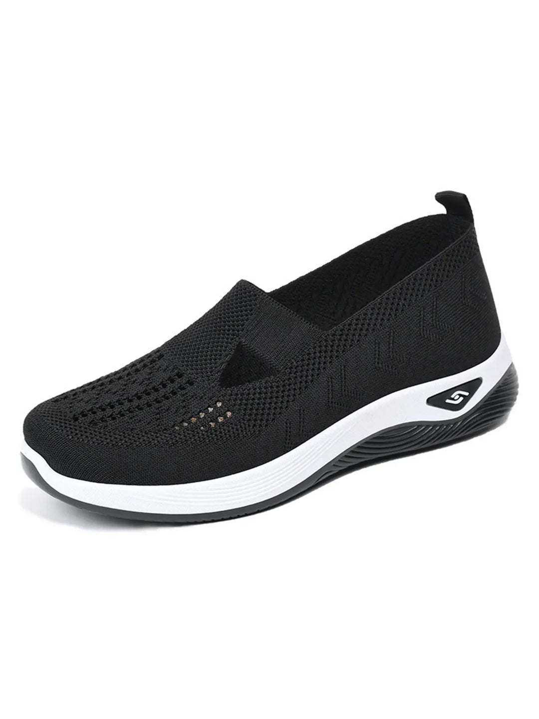 Damen Atmungsaktive Sneakers in Einfarbig EB