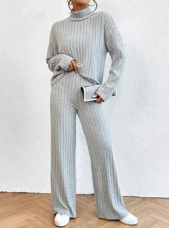 EB | Strickhose und Rollkragenpullover Set