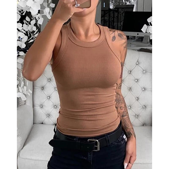 EB | Klassisches Körpergefühl Damen Ripp-Tanktop