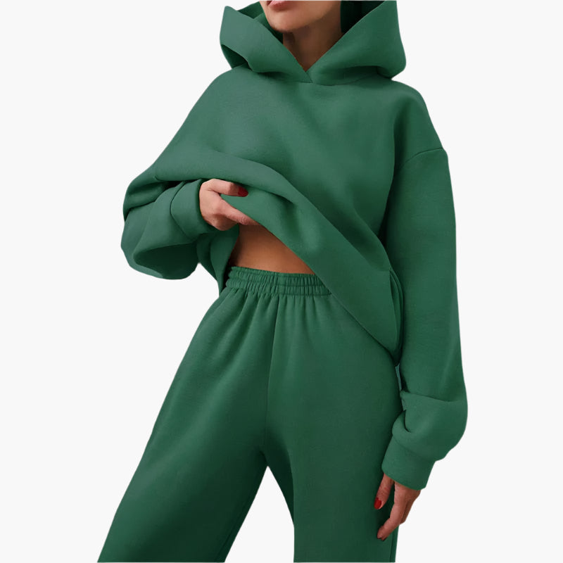 EB | Oversize Lounge Set Kapuzenpullover und Jogginghose - Komfortabler Freizeitlook
