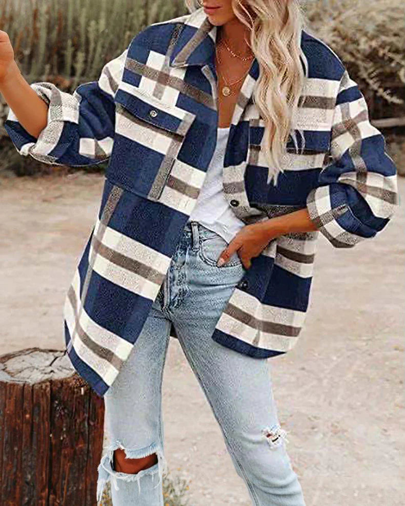 EB | Warme Woll Jacke Damen
