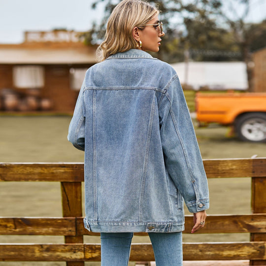 EB | Die Vintage Jeansjacke Unter Ihrem Mantel