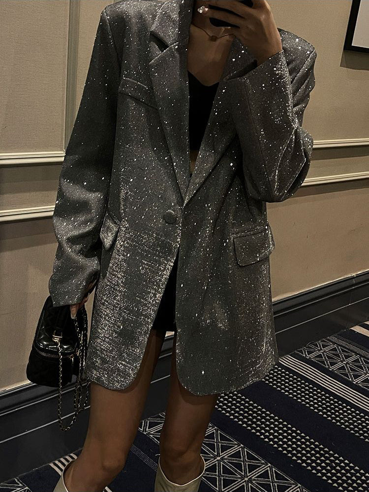 EB | Glänzender Paillettenblazer