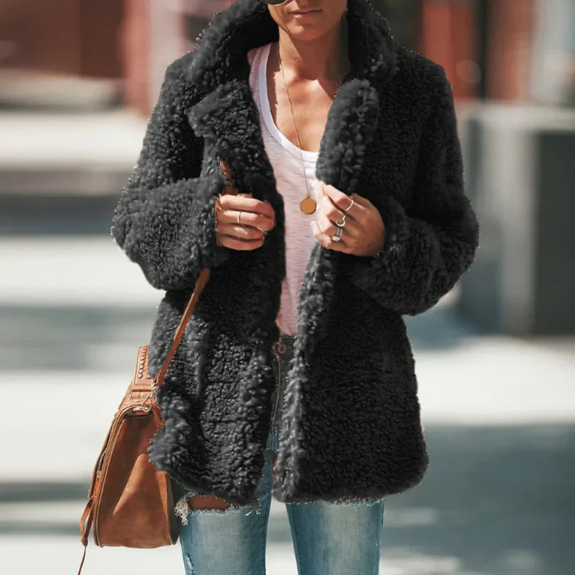 EB | Warme Fleece Mantel