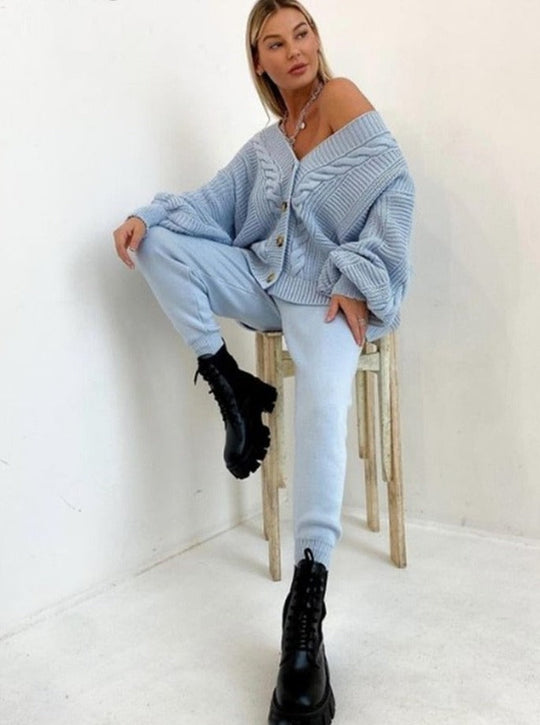 EB | Bequeme 2-teilige Set Für Damen Weste Und Hose