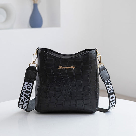 EB | Jaunty Umhängetasche Damen Mini Crossbody Eimer Handtasche