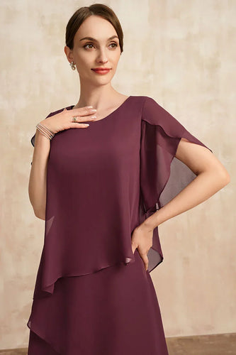 EB | Plus Size Gestuftes Midi Kleid