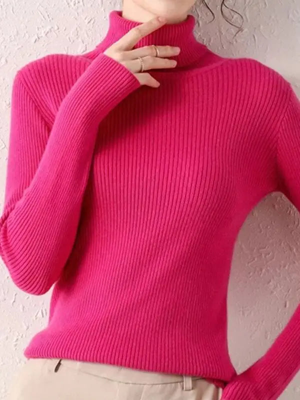 EB | Strickpullover Gerippte Struktur Figurunabhängiger Schnitt