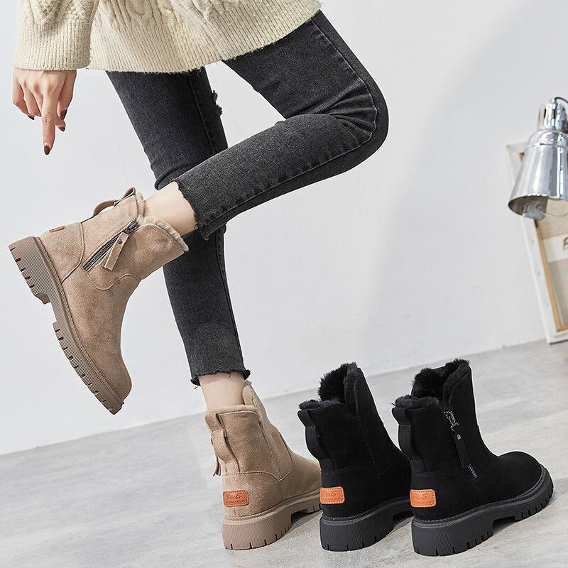 EB | Edle Elegante Lederstiefeletten