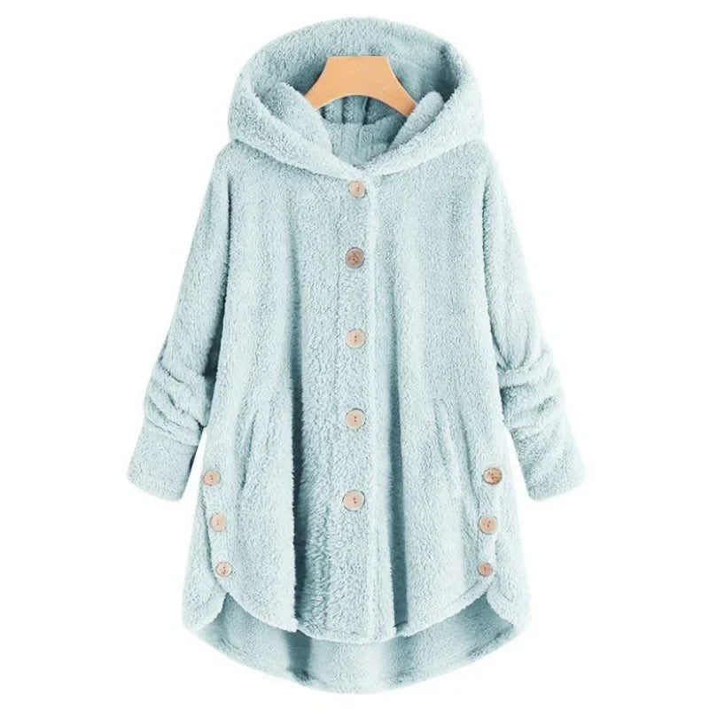 EB | Fleecejacke für Damen - mit Kapuze