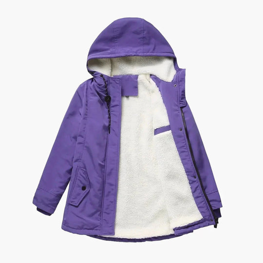 EB | Winterjacke mit Kapuze - Modische Freizeitjacke für Herbst und Winter