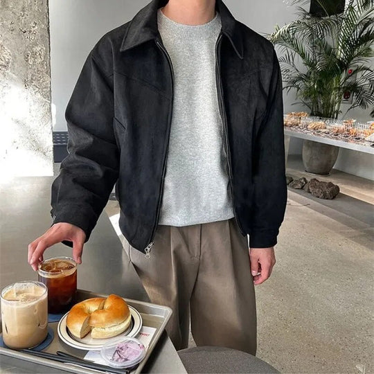 EB - Stilvolle Vintage Casualherbstjacke für Herren