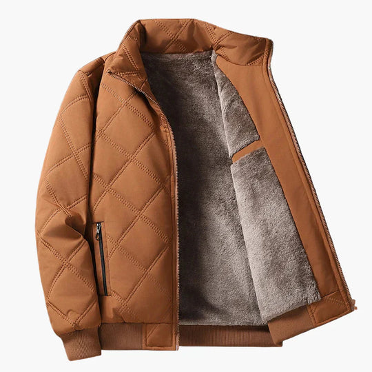 EB | Winter Steppjacke mit Fleecefutter - Modische Outdoor Übergangsjacke für Alltag und Freizeit