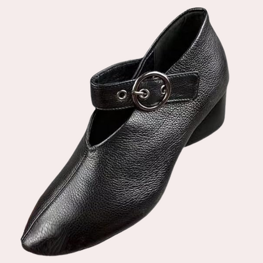 Stilvolle Spitze Schnallenschuhe für Damen EB