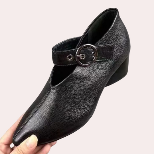 Stilvolle Spitze Schnallenschuhe für Damen EB