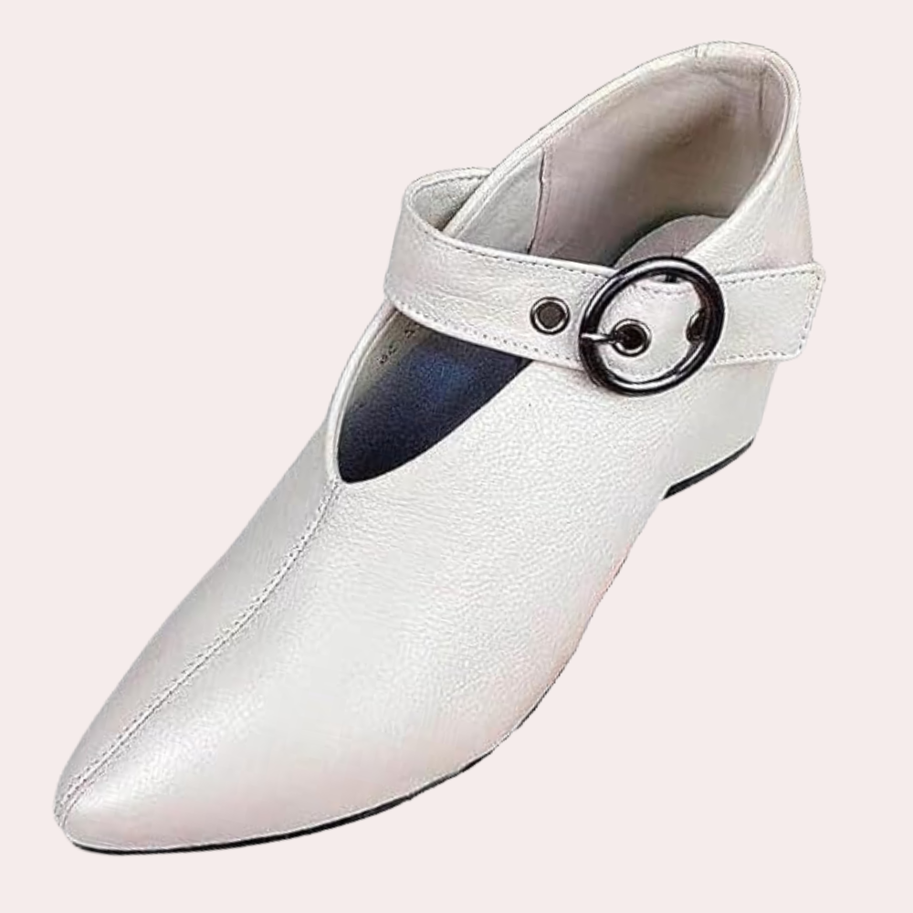 Stilvolle Spitze Schnallenschuhe für Damen EB