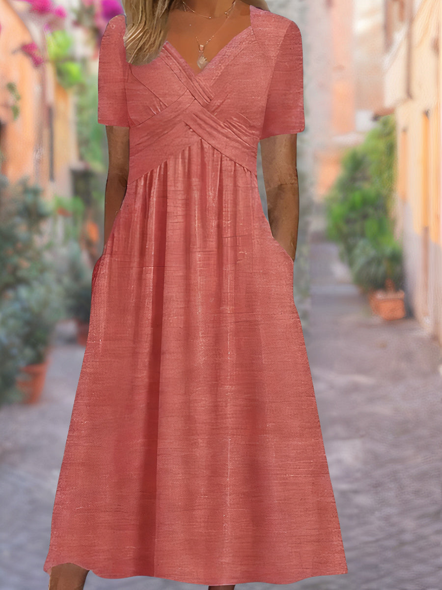 EB | Neck Summer Dress