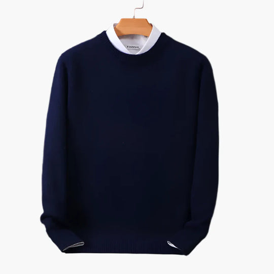 EB | Business Pullover mit Kragen - Eleganter Strickpullover für Büro & Alltag