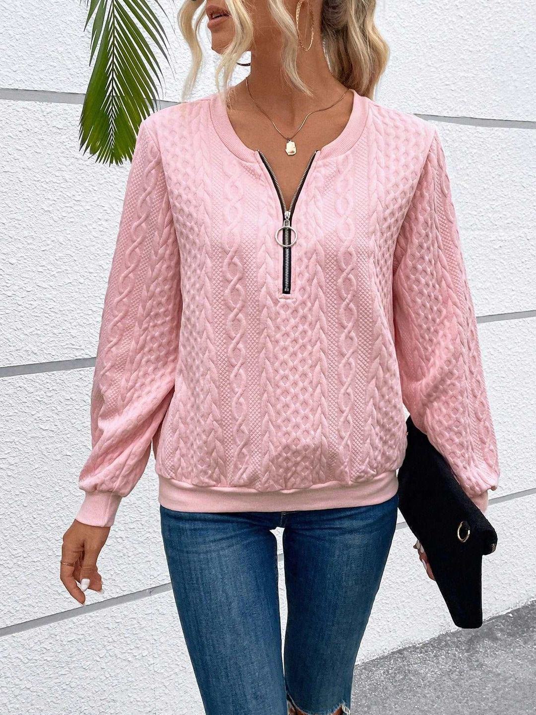 EB | Pullover mit Reißverschluss