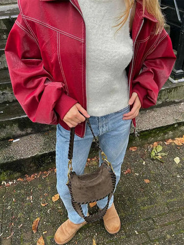 EB | Damenjacke In Weinrot