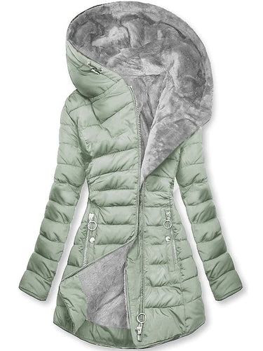 EB | Lang Femme Tailliert Elegant & Warm Weiches Angenehmes Material