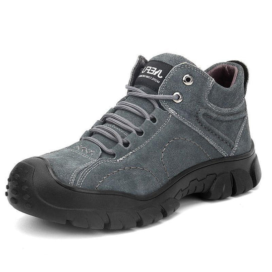 Warme und hohe Arbeitssicherheitsstiefel aus Winter Kaschmir und Stahlkappe EB