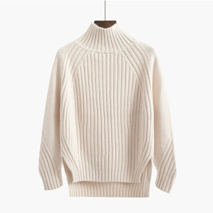 EB | Strickpullover mit Halbem Rollkragen