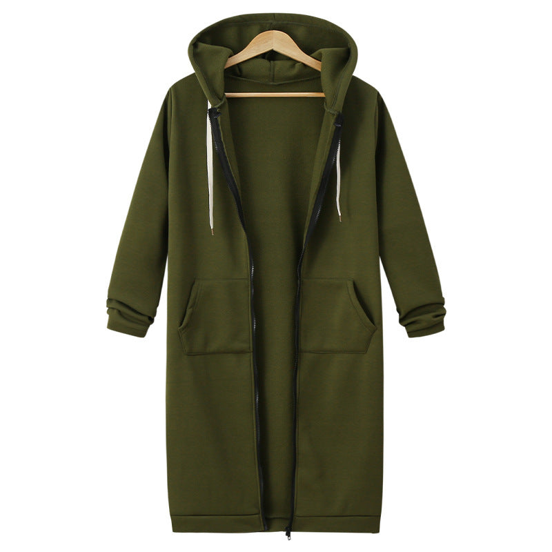 EB | Lange Kapuzenjacke