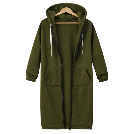 EB | Lange Kapuzenjacke
